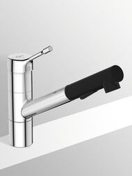 Смеситель для кухни Ideal Standard CERALOOK однозахватный, выдвижной поворотный излив 170мм BC297AA