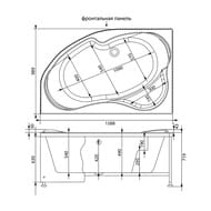 ������ ����������� Aquanet CAPRI 160 L 176554