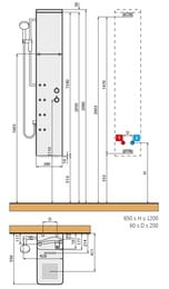 ������� ������ Novellini Dress S 280�1570 ��, �/�, ���������, ������ ������� DRESS2VTF-28