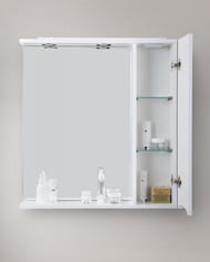 Зеркальный шкаф BelBagno MARINO 600х150х750 подсветка LED, правый MARINO-SPC-600/750-1A-BL-P-R