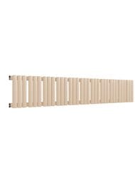 Радиатор стальной Empatiko Takt S1 однотруб 236х1312х32 33 сек боковое подкл, 1069 Вт, Warm Beige