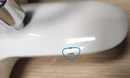 Уценка! Смеситель Grohe EuroStyle 33591LS3 для ванны, однорычажный, настенный, белый - уценка. — миниатюра 13