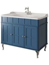 Тумба под раковину Caprigo Борго 100 (1030х918х570) напольная, отделка blue 33424-B136