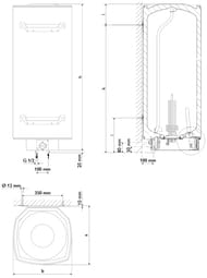 ��������������� ������������� Stiebel Eltron HFA-Z 30 (770x410x420) 30�, 073111