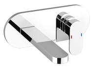 Смеситель для умывальника RAVAK Chrome CR 019.00 встраиваемый