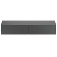 Тумба под раковину Ideal Standard CONCA (1985x505x370) 2 ящика, антрацит, со столешницей T4316Y2