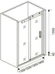 ����� ������� GOOD DOOR BAS PUERTA WTW-110-C-CH  (110�195) �������., ������� ����/������ ����������