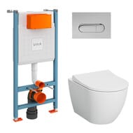 ��������: ����������� Vitra+ ������ Mia Round+ ������� � ����������� + ������� ����� 9873B003-7201