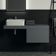 Тумба под раковину Ideal Standard CONCA (600x505x360) 1 ящик, антрацит матовый лак T3982Y2