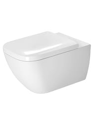 Унитаз подвесной DURAVIT HAPPY D.2 365х540х335 безободковый, крепление 2222090000