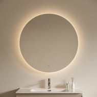 Зеркало для ванной комнаты SANCOS Sfera 2.0 D900 led подсветка 2700K/4000K/5000K SF2.900