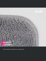 Коврик для ванной комнаты IDDIS Promo 450х450 с вырезом, микрофибра, серый PTLT06Mi12