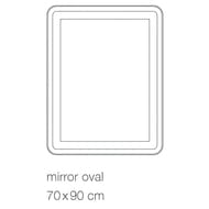 Зеркало Knief Mirrors (900х700) с подсветкой, цвет: белый матовый 0600-264-01 — изображение 3