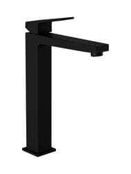 Смеситель для раковины-чаши VitrA Minimax Square A4372436EXP однорычажный матовый черный латунь