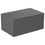 Тумба под раковину Ideal Standard CONCA (800x505x370) 1 ящик, антрацит, со столешницей T4312Y2