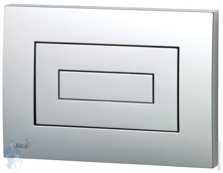 Кнопка для бачка-инсталляции ALCAPLAST M471 глянцевый хром | Афоня.рф ...