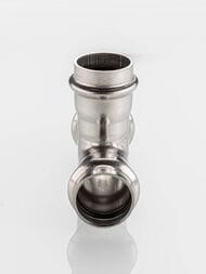 Пресс тройник VALTEC 76,1х35х76,1, нерж. сталь VTi.931.I.763576 — изображение 6