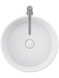Раковина накладная Duravit Balcoon 450 x 450 DuraShield, белая матовая 240945AC79 — изображение 2