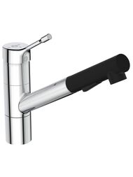 Смеситель для кухни Ideal Standard CERALOOK однозахватный, выдвижной поворотный излив 170мм BC297AA