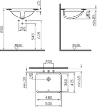 �������� Vitra S50 (415�530�185) ������������ �����, ����������������� ��������,����� 5339B003-0012