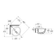 �������� ��������� Migliore IMPERO 35 20791 (320�410�130) �������, �����