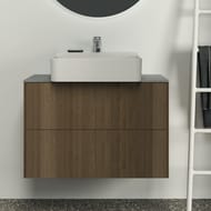 Тумба под раковину Ideal Standard CONCA (800x373x540) 2 ящика, темный орех T4352Y5
