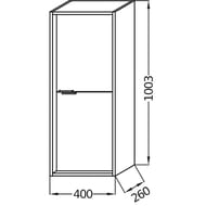 ����� Jacob Delafon Vivienne EB1665-J5-J5 400�1003�260 ���������, ����� ����, �����