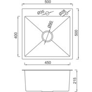 ����� ��� ����� GAPPO � ���������� 500�500�215 ������, GS5050-6