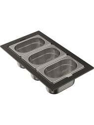Контейнер Omoikiri  DC-04-3 IN, нержавеющая сталь 4999087
