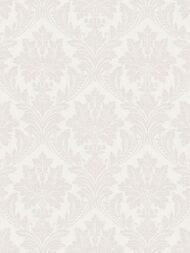Обои виниловые на флизелине Grandeco Arcadia A 65401 (0,53х10,05) рельеф, белые (рул.)