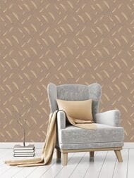 Обои флизелиновые Hygge II Summer Hg9 012/1 (1,00х10,05) ромбы, коричневые (рул.)