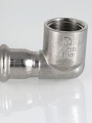 Пресс угольник VALTEC 18х1/2"В, 90° нерж. сталь, VTi.952.I.001804