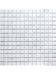Мозаика мраморная Wild Stone White Polished 20х20 (305х305х4) белая, JMST037 (шт.) — миниатюра 1