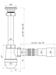 ����� ��� ����� 1.1/4"�40�� � ������ �� 40/50 C1015