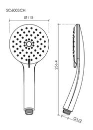������� ����� SANCOS ����� (Lotus) 115 ��, 3 ������, ����, SC6003CH