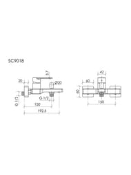 ��������� ��� �����/���� SANCOS Studio SC9018CH ���������, �������������, �������� �����, ����: ����