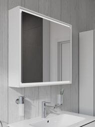 �������-���� Duravit L-Cube 800�700�154 ���������, ������, 2 �����, ����� LC7551018180000