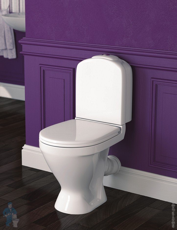 Унитаз компакт Sanita Luxe CLASSIC TM (630x350x790) сиденье из ...