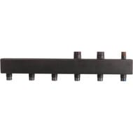 Коллектор распределительный ROMMER 3 отопительных контура 1х1.1/4", сталь