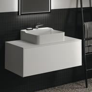 Тумба под раковину Ideal Standard CONCA (1000x505x370) 1 ящик, белый, столешница с вырезом T3930Y1