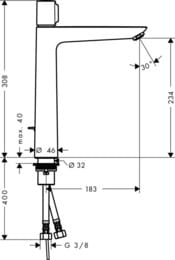 ��������� Hansgrohe Talis Select E 71752000 ��� ��������, ������������, �� ������� ����������, ����