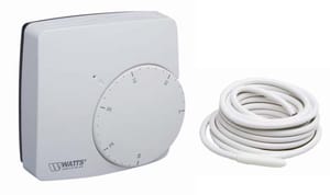 Термостат комнатный электронный Watts WFHT-DUAL НО-НЗ 24В  10021101