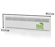 Конвектор настенный ENSTO FinnHeat MINI 500 Вт (853х235х85) мех.термостат, EPHBMM05PR — миниатюра 8