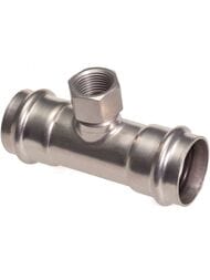 Тройник IBP BPress Inox 18х1/2"Вх18 PS4130G0180418