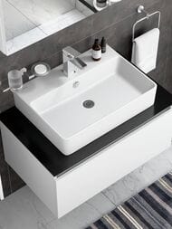 Смеситель для раковины Vitra Minimax Square однозахватный, хром A43720EXP