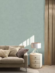 Обои виниловые на флизелине Grandeco Ciara A 53714 (0,53х10,05) бирюзовый (рул.)