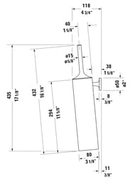 ��� ��� ������� DURAVIT Starck T ���������, ����: ����.����� ������������� 0099460700