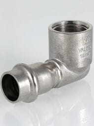Пресс угольник VALTEC 18х1/2"В, 90° нерж. сталь, VTi.952.I.001804