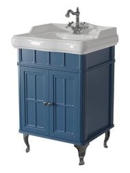 Тумба под раковину Caprigo Борго 60 (610х952х525) напольная, отделка blue 33410-B136