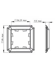 ����� Systeme Electric ATLASDESIGN Antique 1 ���� ������� ATN100201